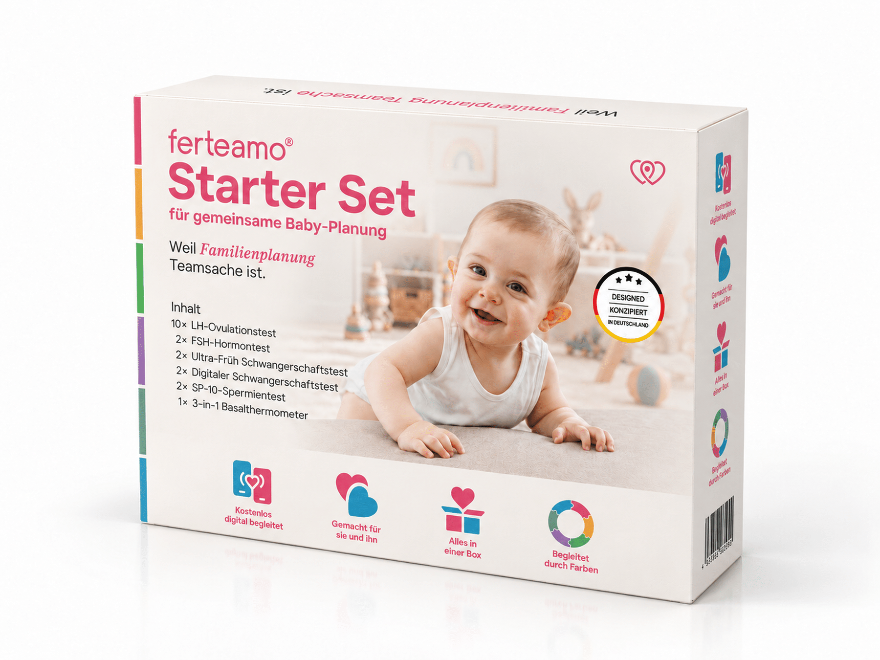 ferteamo Starter Set – Verpackung